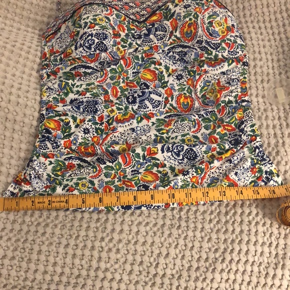 Tommy Bahama tankini top adjustable tie back Sz M excellent condition - Picture 3 of 8